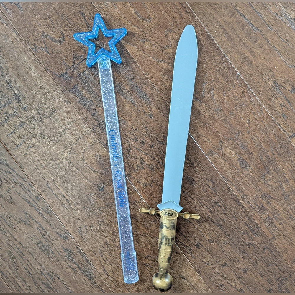 Disney World Cinderella's Royal Table Sword and Wand